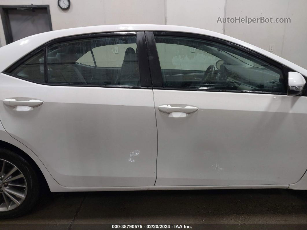 2014 Toyota Corolla Le Plus White vin: 2T1BURHE4EC159540