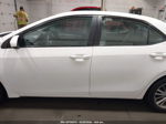 2014 Toyota Corolla Le Plus White vin: 2T1BURHE4EC159540