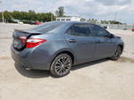 2015 Toyota Corolla L Gray vin: 2T1BURHE4FC267450