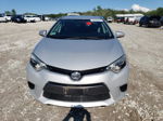 2015 Toyota Corolla L Silver vin: 2T1BURHE4FC280652