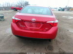 2015 Toyota Corolla Le Red vin: 2T1BURHE4FC309955