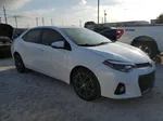 2015 Toyota Corolla L White vin: 2T1BURHE4FC340977