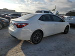 2015 Toyota Corolla L White vin: 2T1BURHE4FC340977