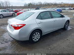 2015 Toyota Corolla Le Серебряный vin: 2T1BURHE4FC401504