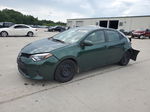 2015 Toyota Corolla L Green vin: 2T1BURHE4FC444840