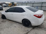 2015 Toyota Corolla L White vin: 2T1BURHE4FC446152