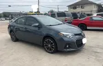 2015 Toyota Corolla L Blue vin: 2T1BURHE4FC448645