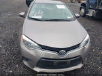 2015 Toyota Corolla Le Brown vin: 2T1BURHE4FC452808