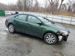 2015 Toyota Corolla L Green vin: 2T1BURHE4FC458754