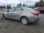 2015 Toyota Corolla L Gray vin: 2T1BURHE4FC465641