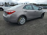 2015 Toyota Corolla L Gray vin: 2T1BURHE4FC465641