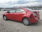 2015 Toyota Corolla L Красный vin: 2T1BURHE4FC475652