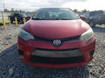 2015 Toyota Corolla L Red vin: 2T1BURHE4FC480284