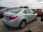 2016 Toyota Corolla L Silver vin: 2T1BURHE4GC549699