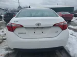 2016 Toyota Corolla L White vin: 2T1BURHE4GC586722