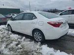 2016 Toyota Corolla L White vin: 2T1BURHE4GC586722