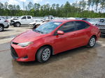 2017 Toyota Corolla L Red vin: 2T1BURHE4HC751203