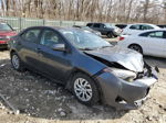 2017 Toyota Corolla L Gray vin: 2T1BURHE4HC818091