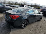 2017 Toyota Corolla L Black vin: 2T1BURHE4HC828300