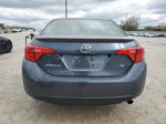 2017 Toyota Corolla L Blue vin: 2T1BURHE4HC862589