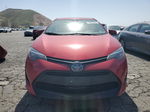 2017 Toyota Corolla L Red vin: 2T1BURHE4HC866495