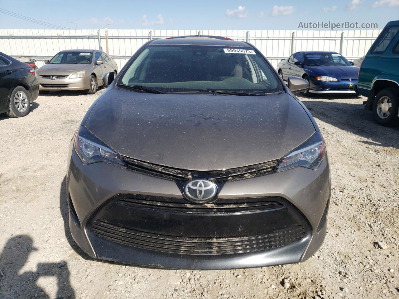 2017 Toyota Corolla L Gold vin: 2T1BURHE4HC912357