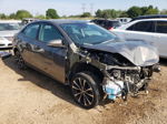 2019 Toyota Corolla L Gray vin: 2T1BURHE4KC126842