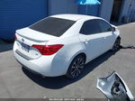 2019 Toyota Corolla Se White vin: 2T1BURHE4KC129885