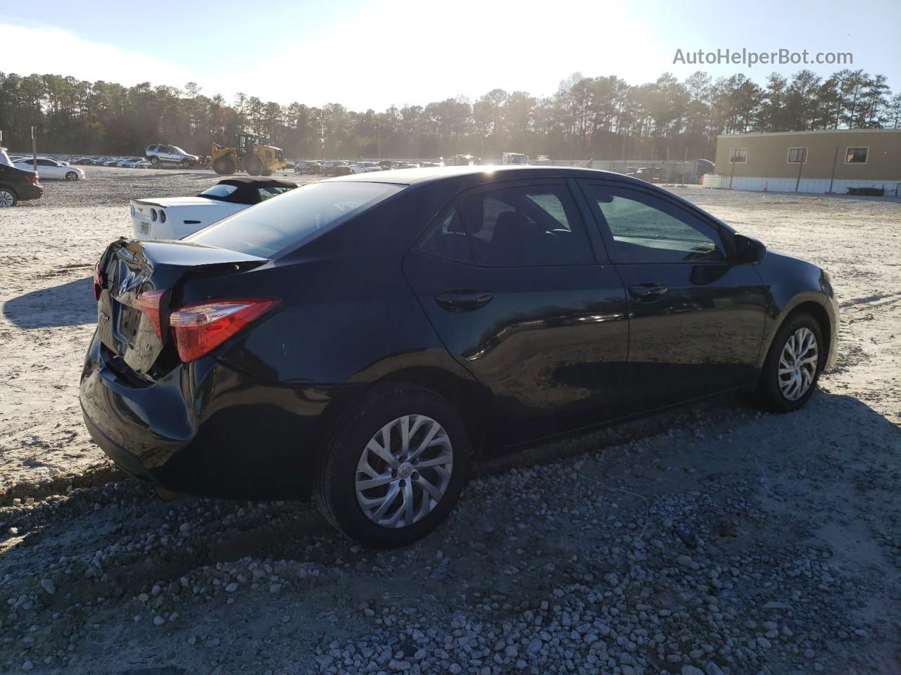 2019 Toyota Corolla L Black vin: 2T1BURHE4KC139896