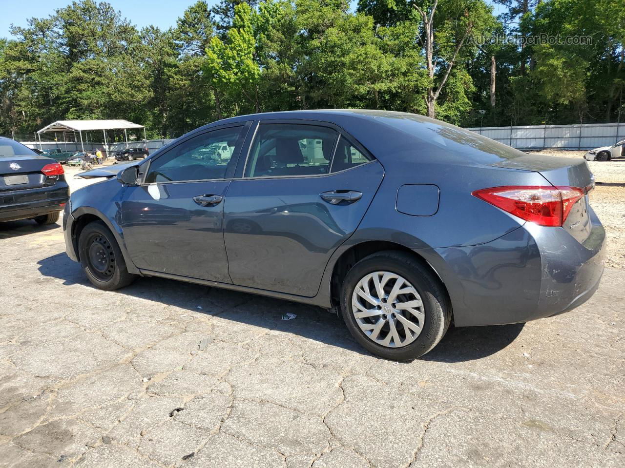 2019 Toyota Corolla L Charcoal vin: 2T1BURHE4KC150896