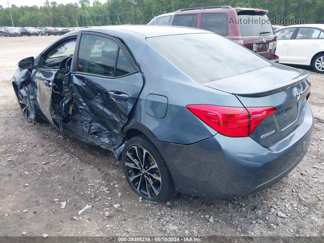 2019 Toyota Corolla Se Teal vin: 2T1BURHE4KC176950