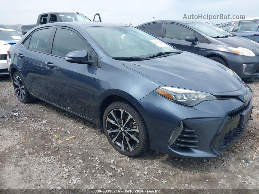 2019 Toyota Corolla Se Teal vin: 2T1BURHE4KC176950