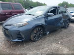 2019 Toyota Corolla Se Teal vin: 2T1BURHE4KC176950