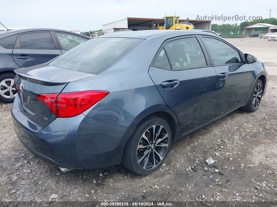 2019 Toyota Corolla Se Teal vin: 2T1BURHE4KC176950