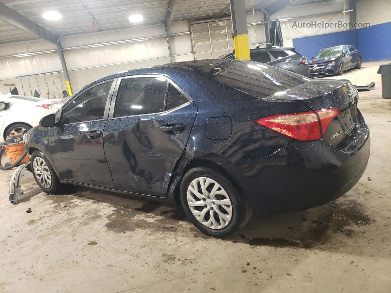 2019 Toyota Corolla L Черный vin: 2T1BURHE4KC179086