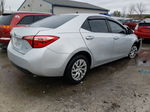 2019 Toyota Corolla L Silver vin: 2T1BURHE4KC179251