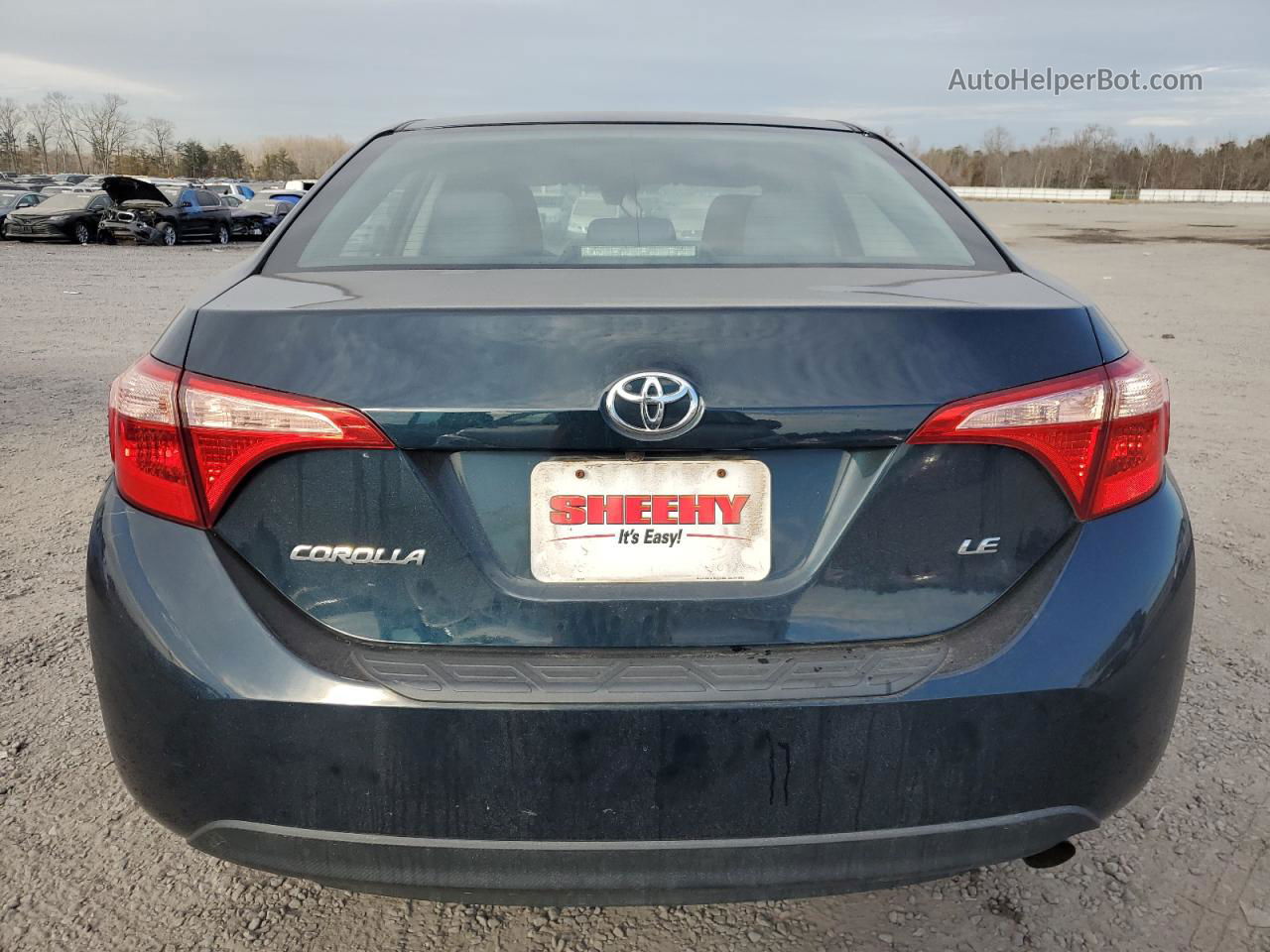 2019 Toyota Corolla L Черный vin: 2T1BURHE4KC192260