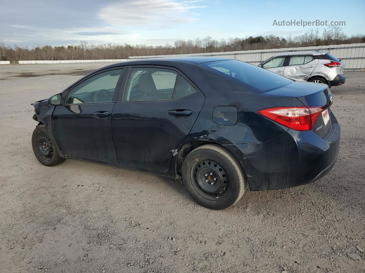 2019 Toyota Corolla L Черный vin: 2T1BURHE4KC192260