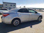 2019 Toyota Corolla L Silver vin: 2T1BURHE4KC199225