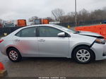 2019 Toyota Corolla L Silver vin: 2T1BURHE4KC205248