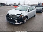 2019 Toyota Corolla L Silver vin: 2T1BURHE4KC205248