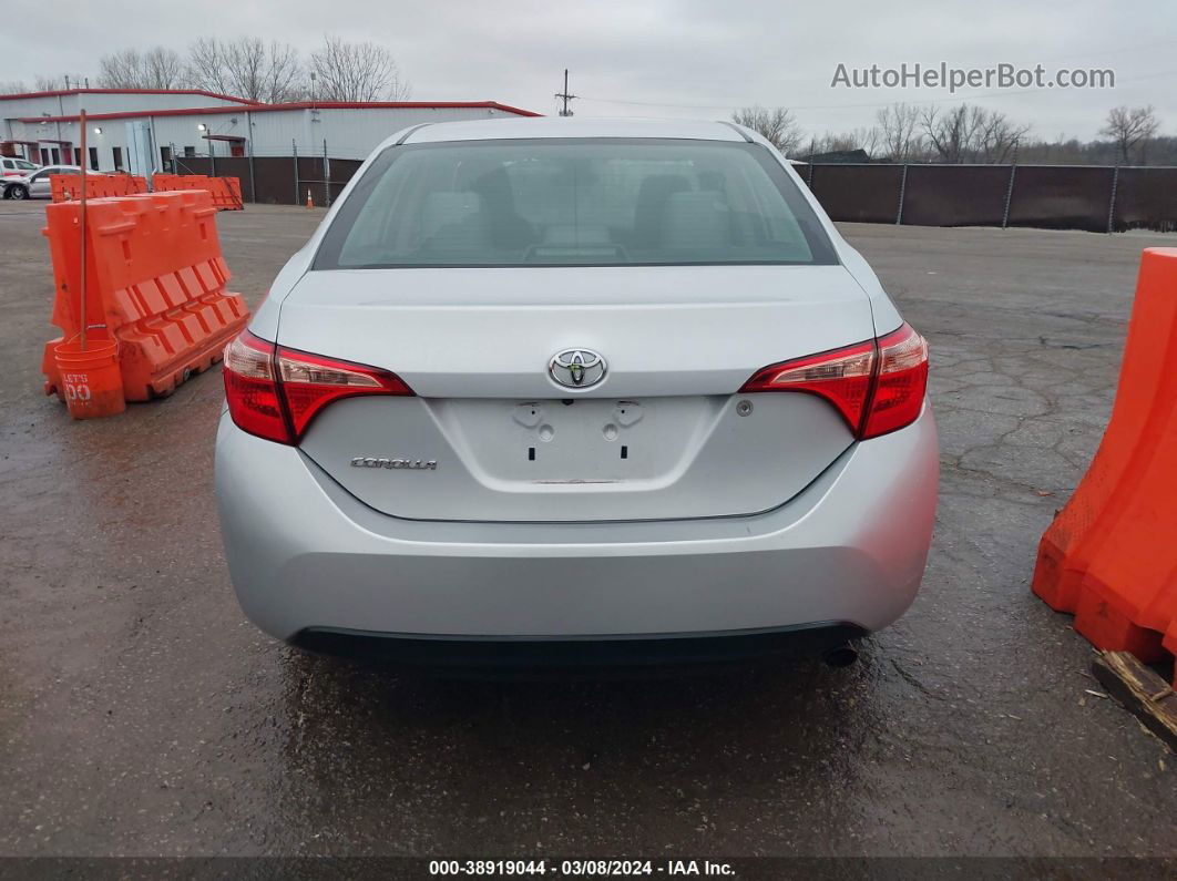 2019 Toyota Corolla L Silver vin: 2T1BURHE4KC205248