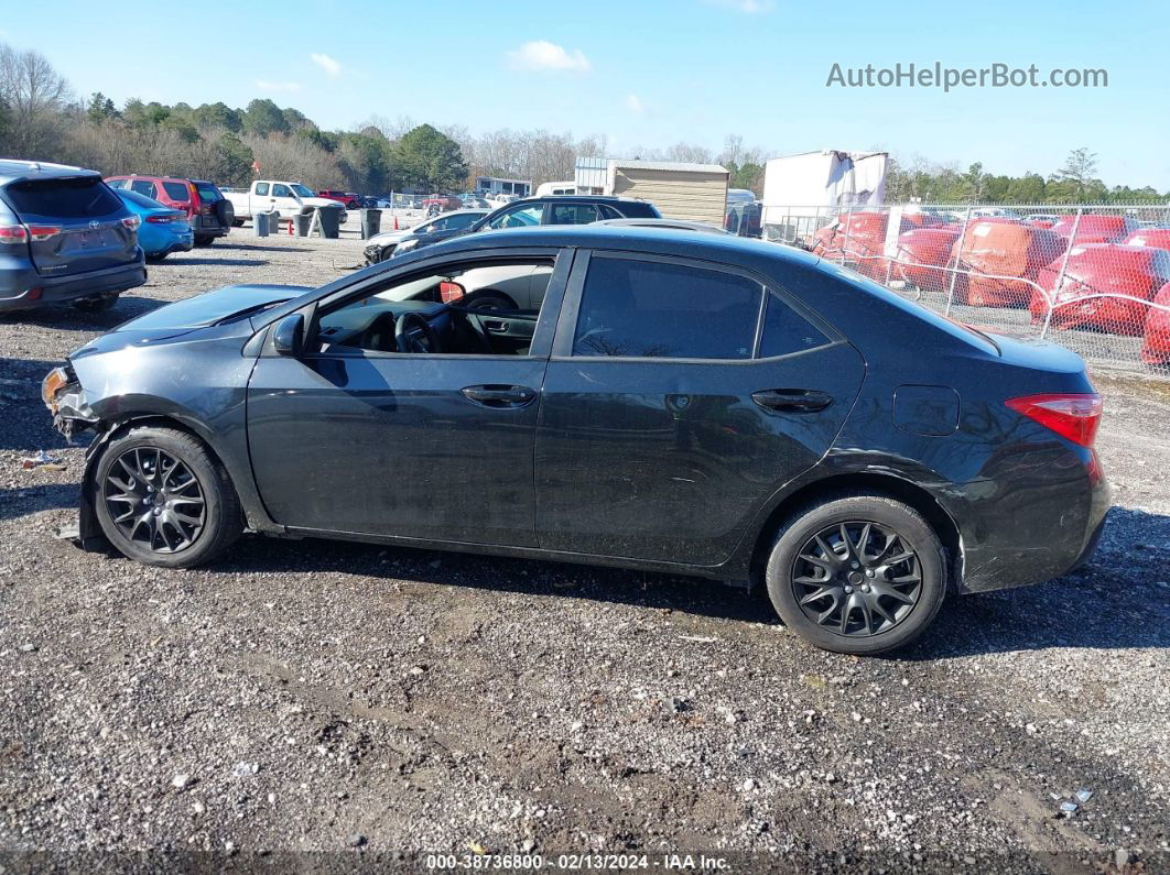 2019 Toyota Corolla Le Black vin: 2T1BURHE4KC235821