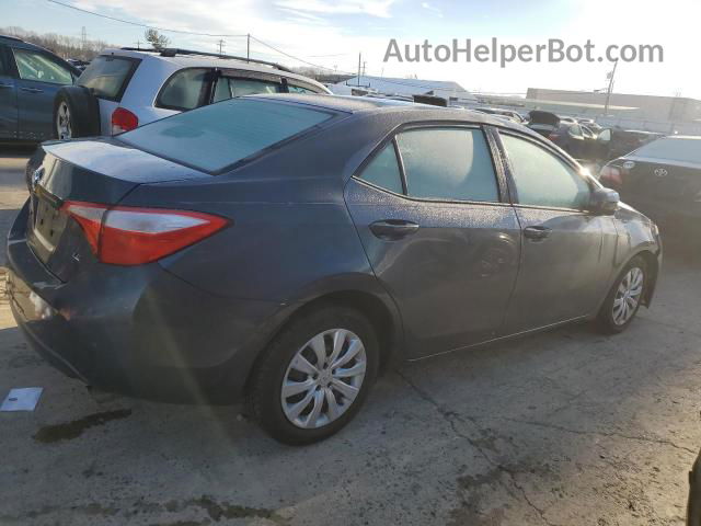 2014 Toyota Corolla L Gray vin: 2T1BURHE5EC020887