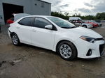 2014 Toyota Corolla L Белый vin: 2T1BURHE5EC036538