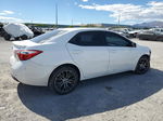 2014 Toyota Corolla L White vin: 2T1BURHE5EC081012