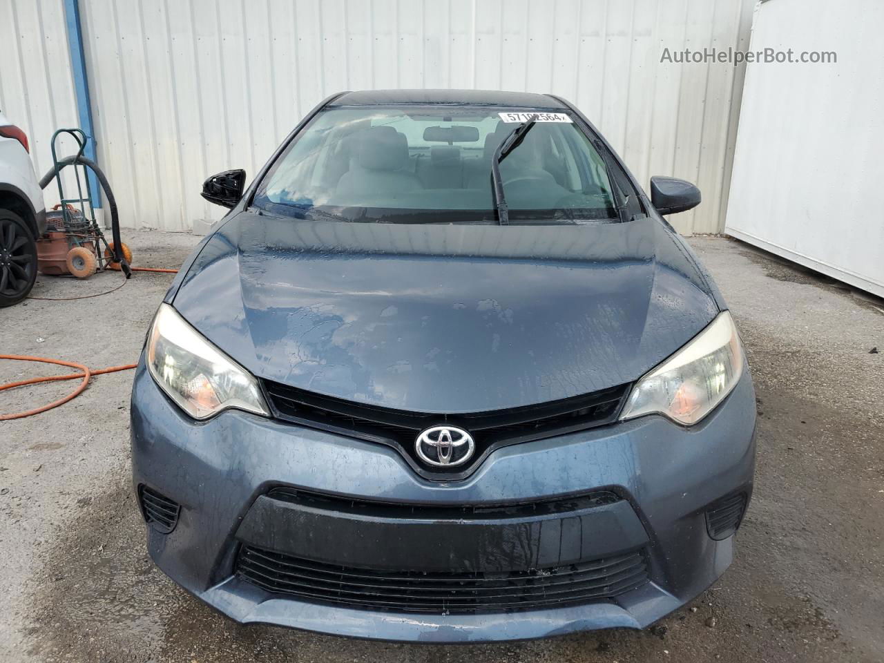 2014 Toyota Corolla L Gray vin: 2T1BURHE5EC085898