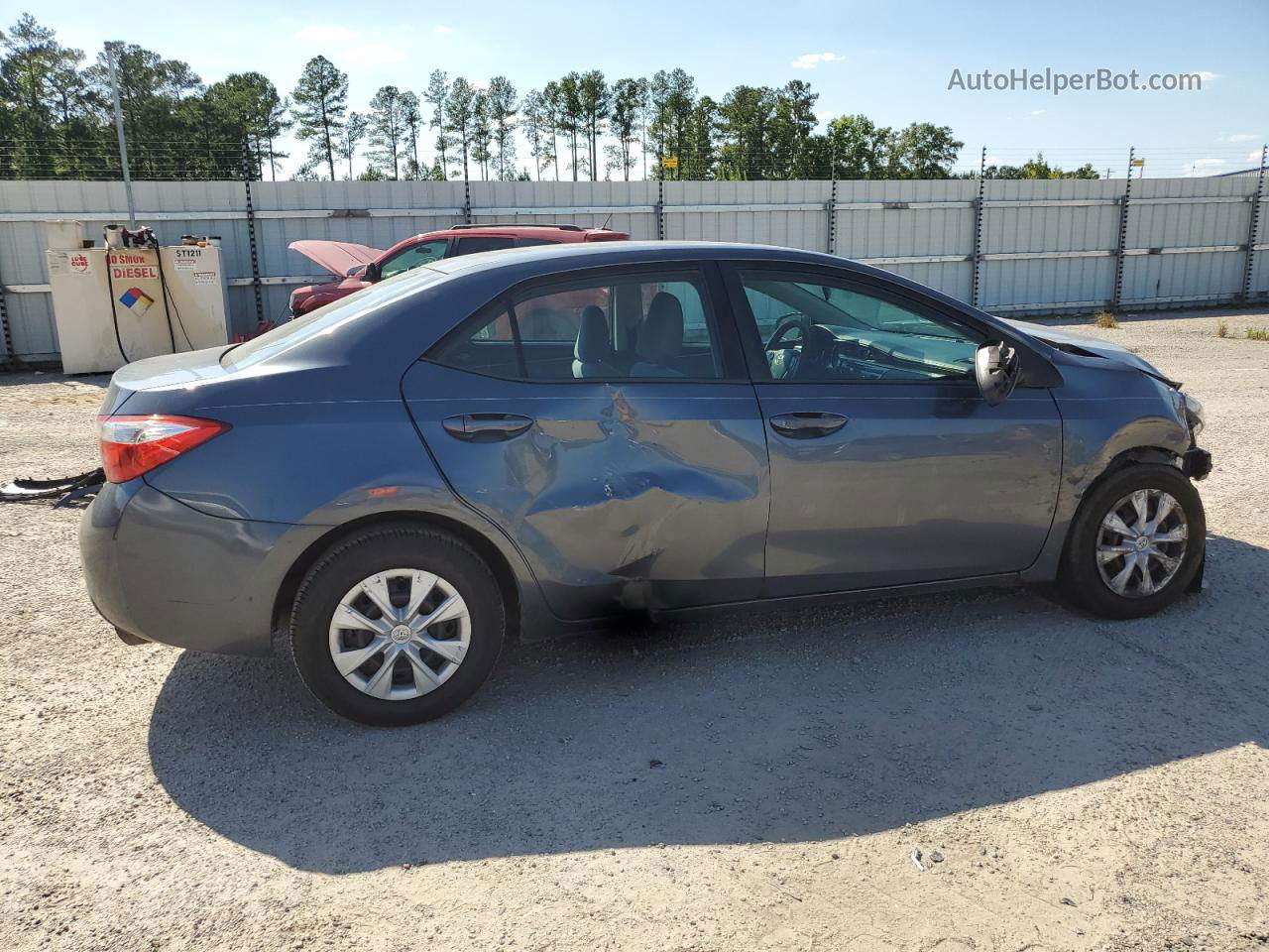 2014 Toyota Corolla L Charcoal vin: 2T1BURHE5EC093211