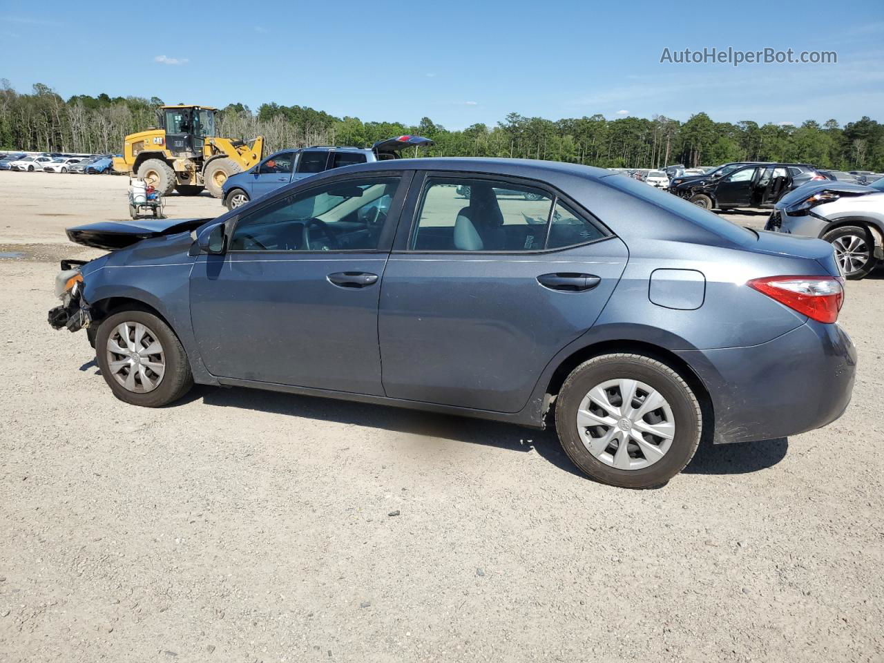 2014 Toyota Corolla L Charcoal vin: 2T1BURHE5EC093211