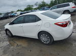 2014 Toyota Corolla L Белый vin: 2T1BURHE5EC095198